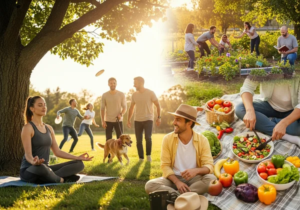 Healthy lifestyle choices for mental health