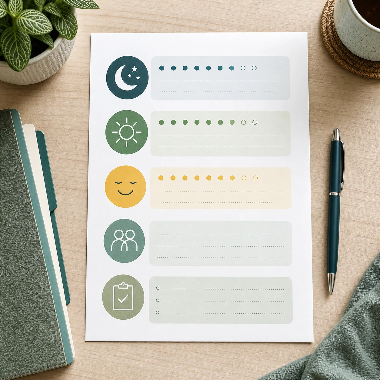 Preparing notes for care visit